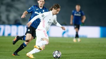 Modric fue el que más balones recuperó contra la Atalanta.
