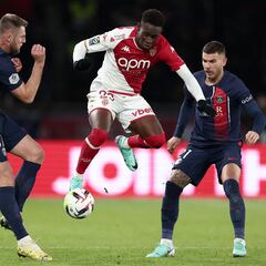 Folarin Balogun anota en la goleada del PSG al Mónaco