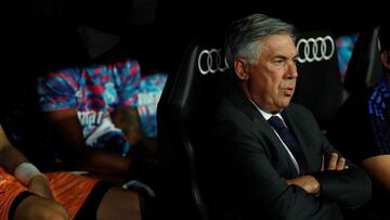 Ancelotti: "El problema no es de calidad, es de sacrificio".
