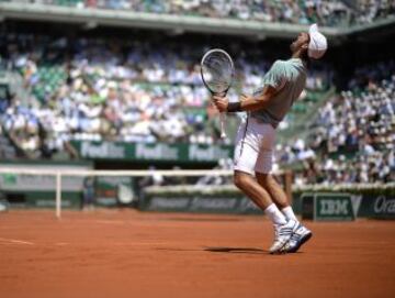 Las mejores imágenes de las semifinales Djokovic-Nadal y Ferrer-Tsonga