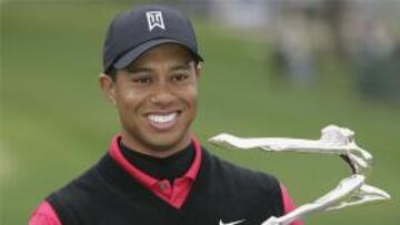 <strong>ÉXITO.</strong> Tiger Woods iguala el récord de Arnold Palmer al conseguir su título número 62.