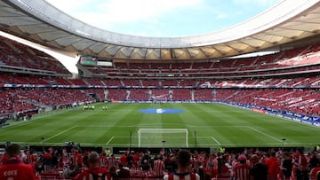 Estreno del Wanda Metropolitano.