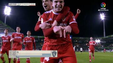 Resumen y goles del Racing vs. Zaragoza de la Liga SmartBank