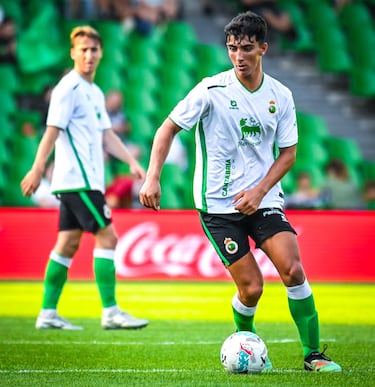 Sergio Martínez, el otro juvenil adelantado y por el Racing ya blindado