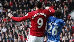 Ibrahimovic elbow, Mings stamp not punished at Old Trafford