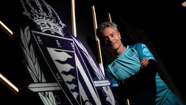 25/02/26 Fran Escribá entrenador del Real Valladolid. ENTREVISTA