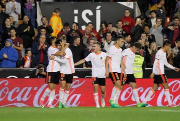 Carlos Soler y el recuerdo del primer gol en Mestalla