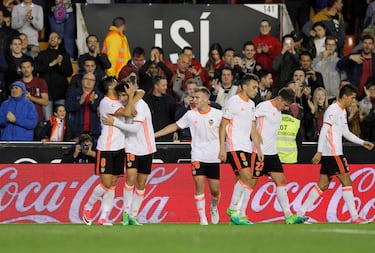 Carlos Soler y el recuerdo del primer gol en Mestalla