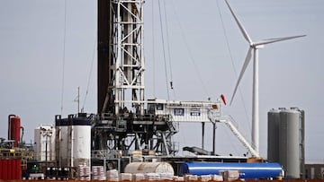 Imagen de una petrolera de Estados Unidos.