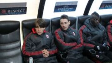 Bojan ha esperado oportunidades en el banquillo del Milán en otro año complicado.