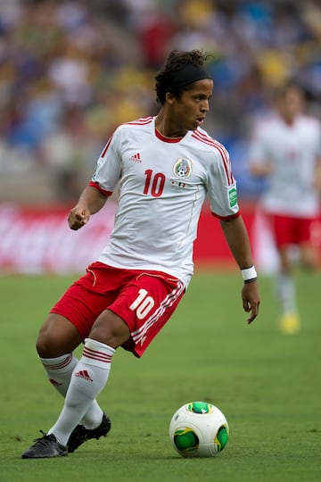 Action Photo during the game Japon vs Mexico, Giovani Dos Santos/Foto de accion durante el juego Japon vs Mexico, Giovani Dos Santos/ 22-Jun-2013/ MEXSPORT/ Osvaldo Aguilar.

