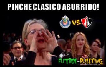 Chivas y Atlas no pasaron del empate pero ganaron en los memes