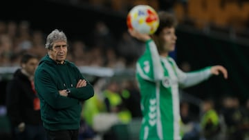 Manuel Pellegrini, en la cita del jueves.