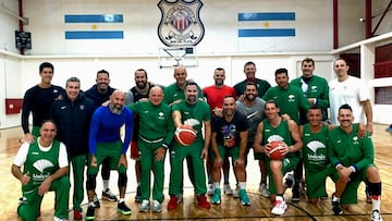 Los veteranos del Unicaja, en el Mundial Fimba +35