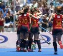 España gana a Sudáfrica (2-0)
y luchará por ser quinta