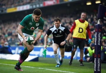 Jacob Stockdale in action.