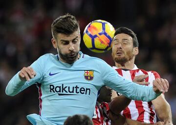 Piqué y Aduriz.