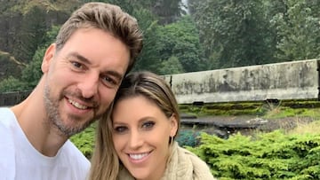 El mensaje de ánimo de 'Cat' Gasol a su marido tras su desvinculación de los Blazers