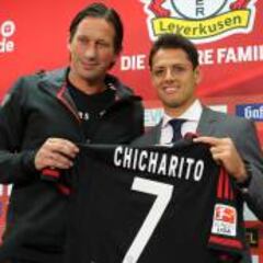 DT del Leverkusen: No hay muchos como Chicharito