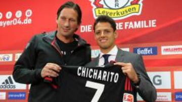 DT del Leverkusen: No hay muchos como Chicharito