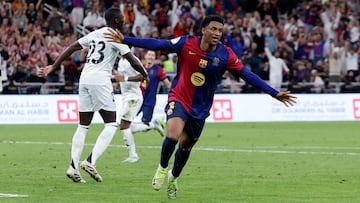 12/01/25 SUPERCOPA DE ESPAÑA JEDDAH PARTIDO FINAL
REAL MADRID - BARCELONA
GOL 1-4 BALDE