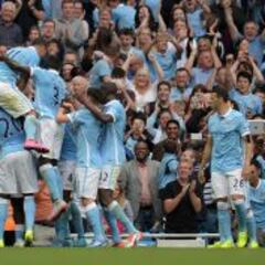 Pellegrini se desquita de Mourinho con goleada del City