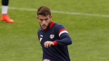 Quini, durante un entrenamiento.