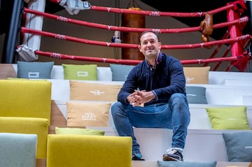 Iván Díaz-Infantes atiende a AS en las oficinas de You First en Madrid.