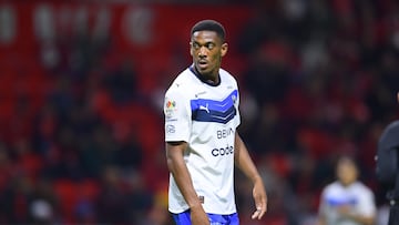 Anthony Martial of Monterrey during the 10th round match between Toluca and Monterrey as part of the Liga BBVA MX, Torneo Apertura 2025 at Nemesio Diez Stadium, on September 24, 2025 in Toluca, Estado de Mexico, Mexico.