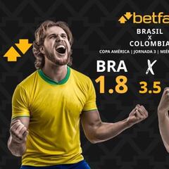 Pronósticos Brasil vs. Colombia: horario, TV, estadísticas y clasificación
