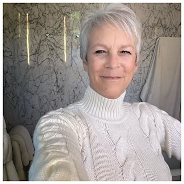 Así luce en la actualidad Jamie Lee Curtis, a los 66 años.