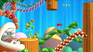 Captura de pantalla - Yoshi's Woolly World (WiiU)