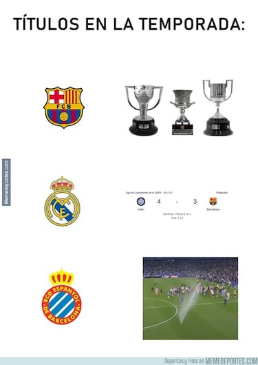 Los mejores memes del campeonato del Barcelona