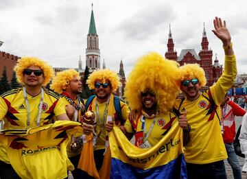 Los aficionados de la Selección no paran de soñar en Rusia. Mucha alegría e ilusión en la previa del partido contra Inglaterra, por los octavos de final del Mundial.