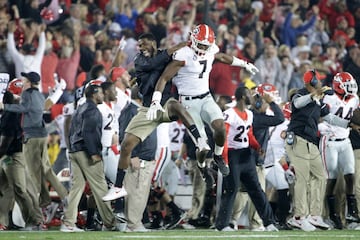 Las mejores imágenes del Rose Bowl y la victoria de Georgia