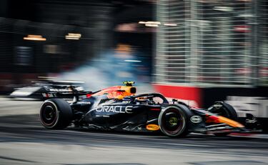 Así quedó Checo Pérez en la clasificación del GP de Singapur ¿en qué posición sale?