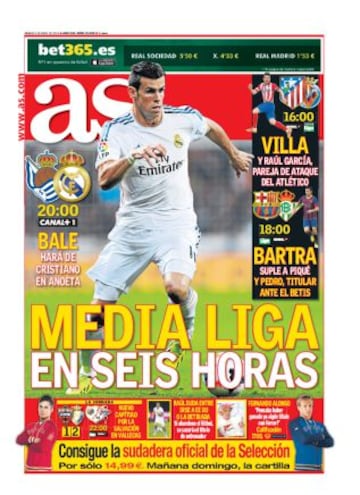 Las portadas de AS de abril