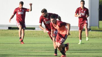 River arrancó la semana pensando en Defensa