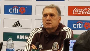 El timonel de la Selecci&oacute;n Mexicana habl&oacute; en conferencia de prensa sobre la gira del &#039;Tri&#039; por Estados Unidos y sobre el papel del equipo en la Copa Oro.