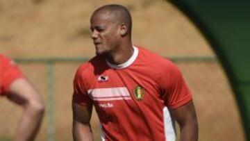 Kompany tiene molestias.