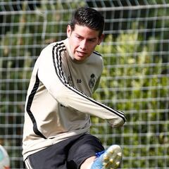 James, convocado para visita del Real Madrid a la Real Sociedad