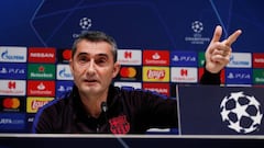 Valverde: "No viene Messi y Lautaro es diferente a Suárez"
