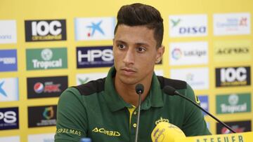 Maikel Mesa: "Los partidos ante Extremadura y M¨¢laga son un ejemplo a seguir"