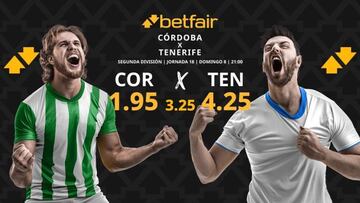 Córdoba CF vs. CD Tenerife: horario, dónde ver, pronósticos y clasificación