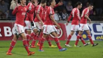 Lima, Rodrigo y Garay hacen todavía más líder al Benfica