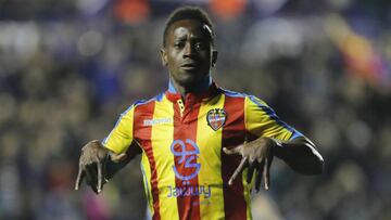 Resumen y goles del Levante 2-1 Eibar. Boateng dio el triunfo al Levante apenas un minuto después de que Charles empatase el partido. Paco López suma seis de seis.