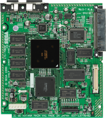 dreamcast pcb placa base motherboard