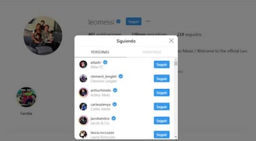 Lionel Messi sigue en Instagram al Atlas; aquí la razón