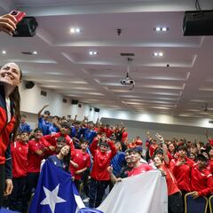 ¡Con embajadora de lujo! Natalia Duco se sumó al Sudamericano Escolar 2024