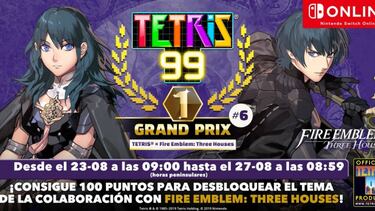 Tetris 99 se une a Fire Emblem: Three Houses para un evento crossover